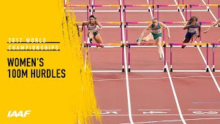 Womens 100m Hurdles Final  IAAF World Championships London 2017 [upl. by Aynotan622]