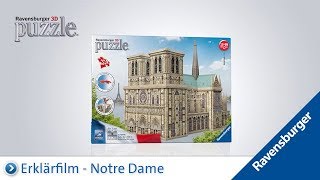 Ravensburger 3D Puzzle Notre Dame [upl. by Meda]