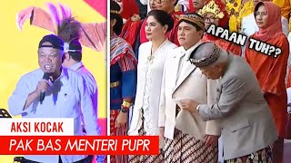 PAK BAS MEMANG KOCAK Deretan Aksi Jenaka Menteri Basuki Terlucu Sepanjang Masa [upl. by Ketti573]