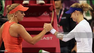 【HD】Lucie Safarova v Caroline Wozniacki  Doha 2012 R2 Highlights [upl. by Uliram978]