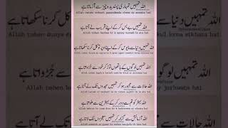 Allah k qareb Karne wale cheeze [upl. by Onabru]