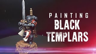 How to paint Black templars [upl. by Nylssej]