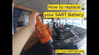 How to replace SART Battery [upl. by Millwater]