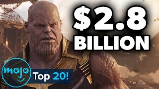 Top 20 Billion Dollar Box Office Movies [upl. by Orgalim]