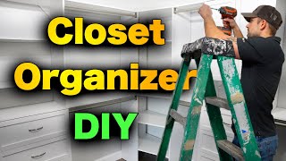 How To Install A ClosetMaid Organizer System  ULTIMATE STEPBYSTEP GUIDE [upl. by Odnomor]