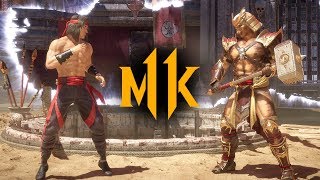 Mortal Kombat 11  Liu Kang vs Shao Kahn [upl. by Eiveneg]