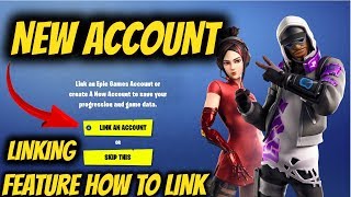 FORTNITE How To Link Epic Account On PS4 NEW FEATURE [upl. by Selrahc]