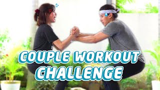 COUPLE WORKOUT CHALLENGE with ErichGonzalesOfficial  Enchong Dee [upl. by Nauqed273]