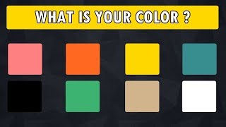 What Is Your Personality Color  Personality Test [upl. by Cross]