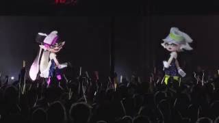 Splatoon  Calamari Inkantation Squid Sisters Concert at Japan Expo 2016 [upl. by Stanislaw163]