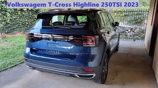 Volkswagen TCross Highline 250 TSI AT 2023  Instruções de uso [upl. by Rakabuba184]