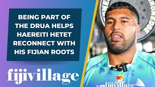 Being part of the Drua helps Haereiti Hetet reconnect with his Fijian roots  151223 [upl. by Eimareg]