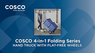 COSCO 4in1 Folding Series Hand Truck Subtitles [upl. by Brodsky]