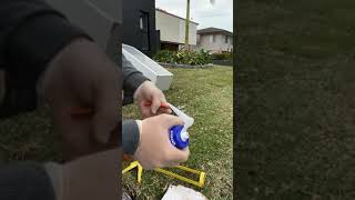 Installing a concrete letterbox with selleys liquid nails [upl. by Drisko978]