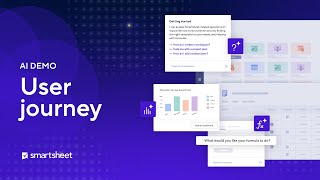 Smartsheet AI Demo User Journey [upl. by Suelo]