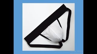 Como coser un suspensorio  how to sew a jockstrap  tutorial [upl. by Volding688]