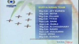 IAF Vayu Shakti 2010 13 of 30 Surya Kiran Aerobatic display [upl. by Oeht141]