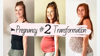 PREGNANCY TRANSFORMATION  Week By Week Week Progress [upl. by Amerd]