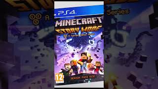 Unboxing Minecraft Story Mode 2015 PS4 Game [upl. by Akemihs]