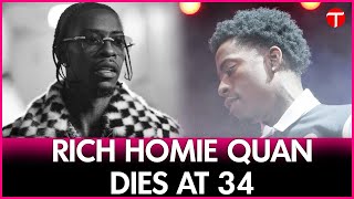 Atlanta rapper Rich Homie Quan Dies at 34 Leaving Behind a Musical Legacy [upl. by Nehpets]