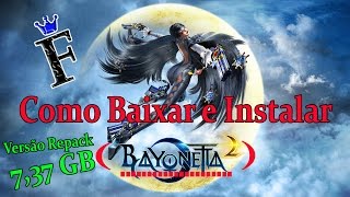 Como Baixar e Instalar Bayonetta 2 PC Apenas 737 GB [upl. by Varini]