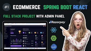 Full Stack Ecommerce Website Development Using React Spring Boot MySql And Payment Gatway [upl. by Aubree]