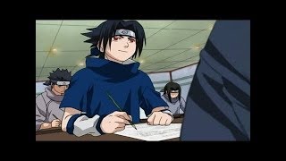 All Chunin in First ExamSasuke cheating on testCheating on the ninja way Chunin Exam Ep 4 [upl. by Laeria]