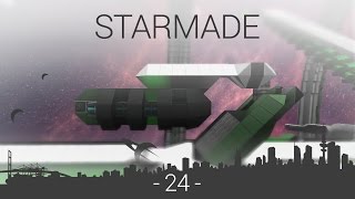 Starmade  EP24  rail tutorial retractable turret [upl. by Aratal140]