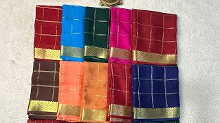 💖Pure Printed Mysore silk sarees💖110gsm thickness Price 11999 onlySilk mark certified💕 [upl. by Eduino121]