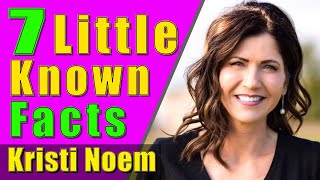 Kristi Noem  7 Little Known Facts [upl. by Hoshi]