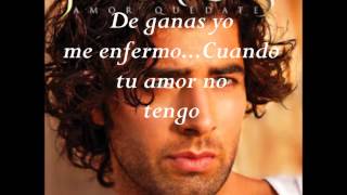 Jeancarlos Canela  Amor quedate letra [upl. by Maynard788]