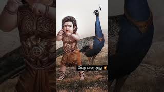 Murugan shortsfeed viralvideo cute youtube yt tamil surasamharam asalkolaar416 song god [upl. by Eidaj]