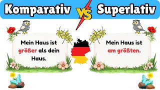 Learn German Grammar Comparatives amp Superlatives  A1A2  germanforbeginners [upl. by Riley]