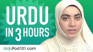 Learn Urdu in 3 Hours  ALL the Urdu Basics You Need [upl. by Eipper]