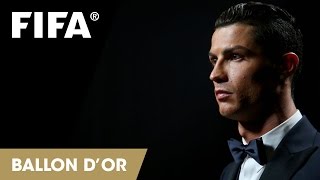 Cristiano Ronaldo wins FIFA Ballon dOr 2014 [upl. by Einal45]