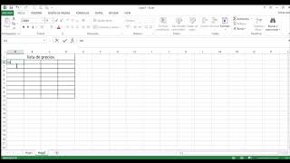 Como hacer una lista de precios en Excel [upl. by Danella]