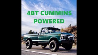 1977 4BT Cummins Ford F250 Description [upl. by Alberic]