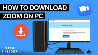 How To Download Zoom On PC  Tech Insider [upl. by Orran207]