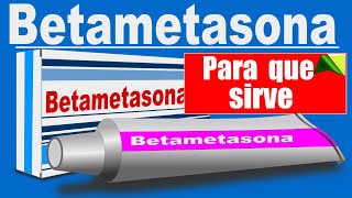 BETAMETASONA crema ecsema dermatitis para que sirve reacciones [upl. by Nrevel]