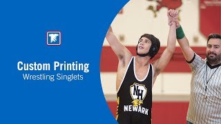 Custom Printing Wrestling Singlets [upl. by Eloken]