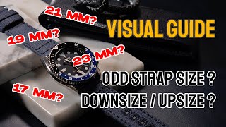 Using a Smaller or Bigger Size Strap For Odd Size Watches [upl. by Inigo]