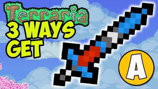 Terraria How to get Enchanted Sword EASY ALL 3 WAYS in Terraria 1449 [upl. by Citron]