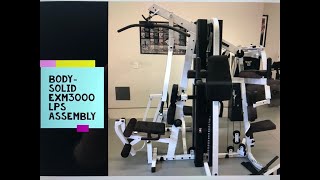 BodySolid EXM3000 LPS Assembly [upl. by Ynaffit239]