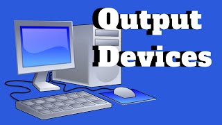 Computer Output Devices  with Examples [upl. by Ociral]