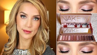 Naked 3 Urban Decay Makeup Tutorial  LeighAnnSays [upl. by Constancy]