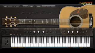 Ample Guitar M Lite  Free VST  myVST Demo [upl. by Noiraa]