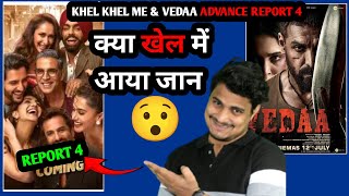 Khel Khel Mein Advance Booking Report 4  Vedaa Advance Report 4 khelkhelmein Vedaa [upl. by Gristede540]