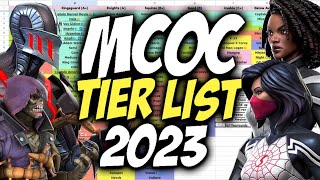 MCOC September Tier List  Best Champions In Marvel Contest Of Champions  2023 [upl. by Annahvas]