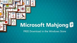 Microsoft Mahjong Windows 10 Game Trailer [upl. by Yeliac483]