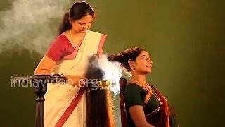 Beauty Tips For Hair Care  Fragrance to hair  Ayurvedic methods for hair care video [upl. by Goodson474]